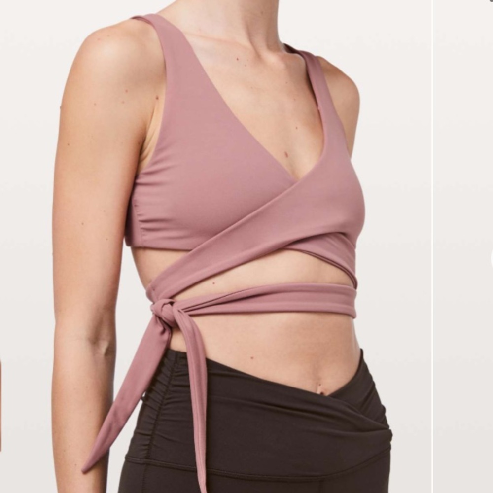 Lululemon Still Your Mind Bra Quicksand size 4